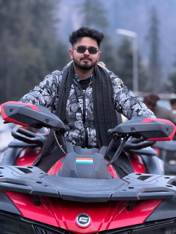 Travel snapshot of Parth  during a trip 