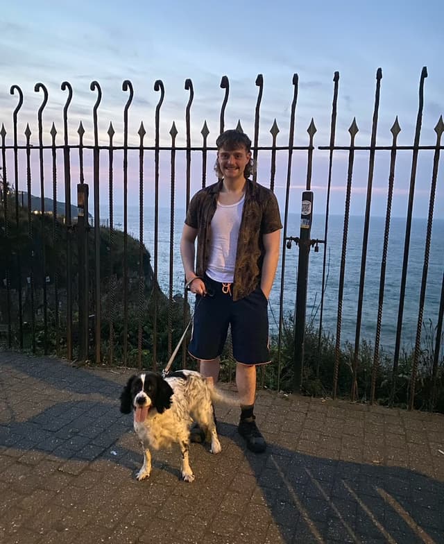 Travel snapshot of Harrison during a trip 