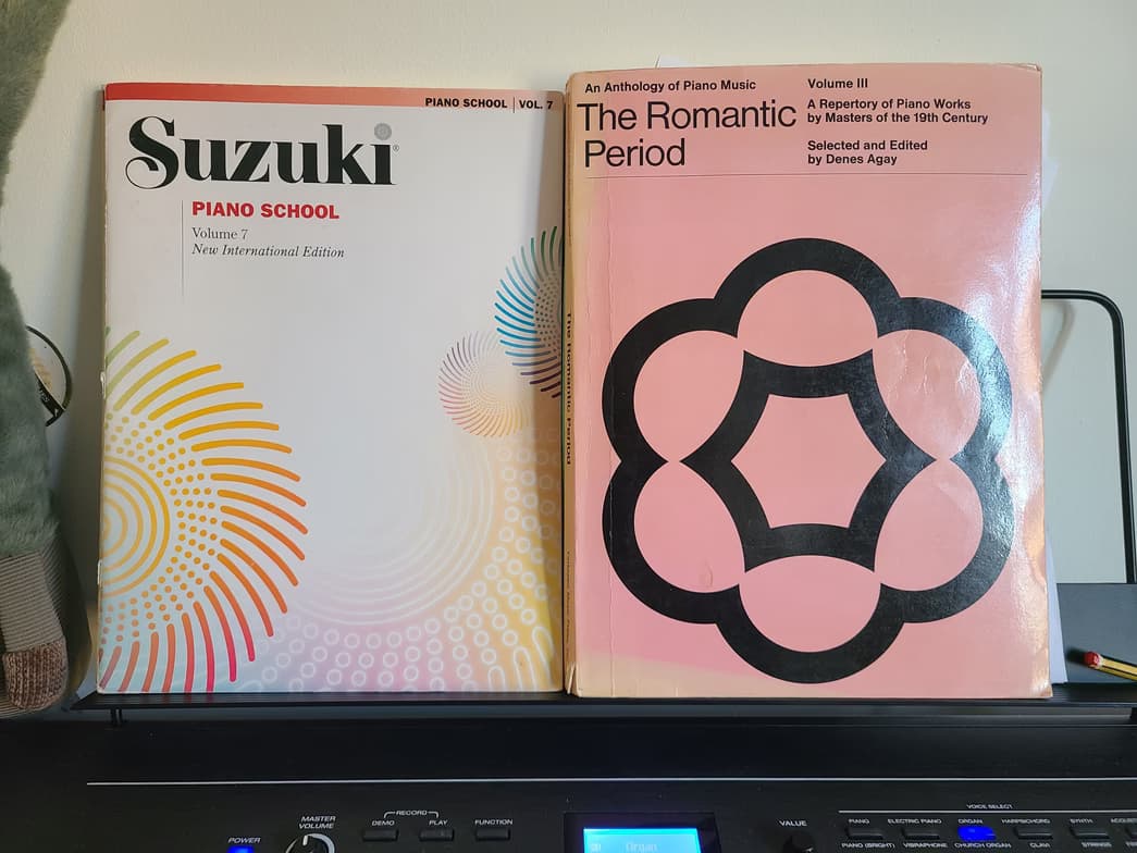 Piano learning materials by Jonah 