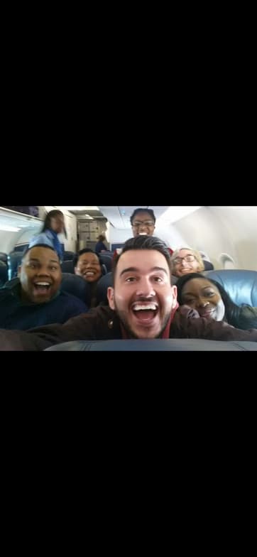 Travel snapshot of Kassy during a trip