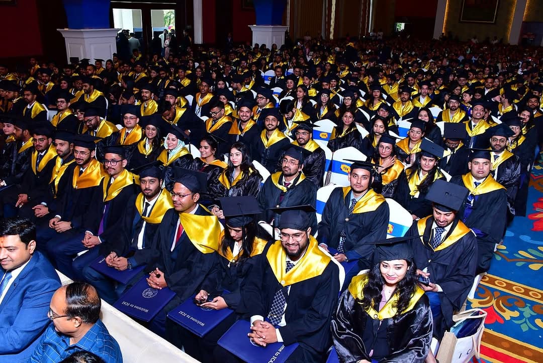 Graduation ceremony photo of Ankit