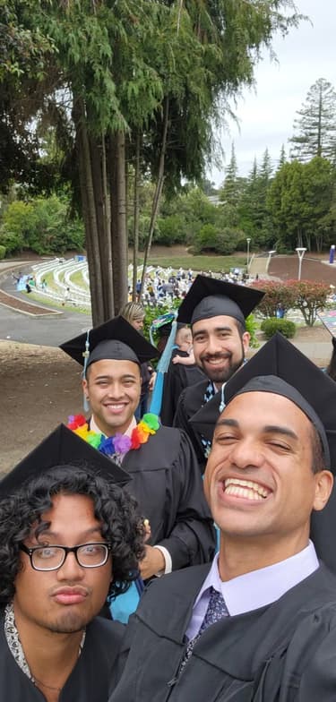 Graduation ceremony photo of Jefferson 