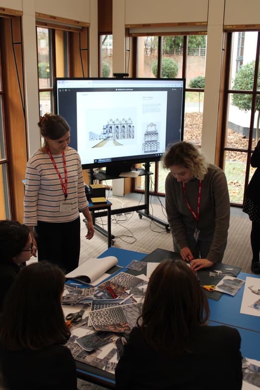 Teaching setup of Amy for private tutoring