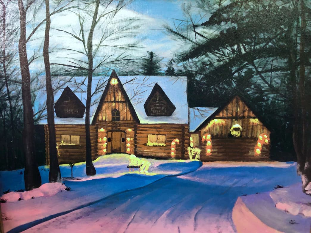 Claireenjoying a hobby outside teaching