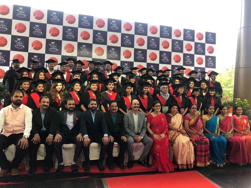 Graduation ceremony photo of Darshan