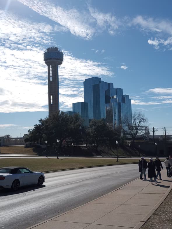 Travel snapshot of Marie during a trip 