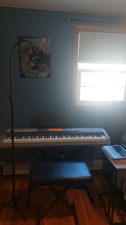 Piano learning materials by Jimena