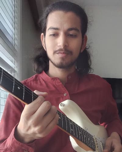 Profile photo of Arjun, Guitar tutor at Wiingy 