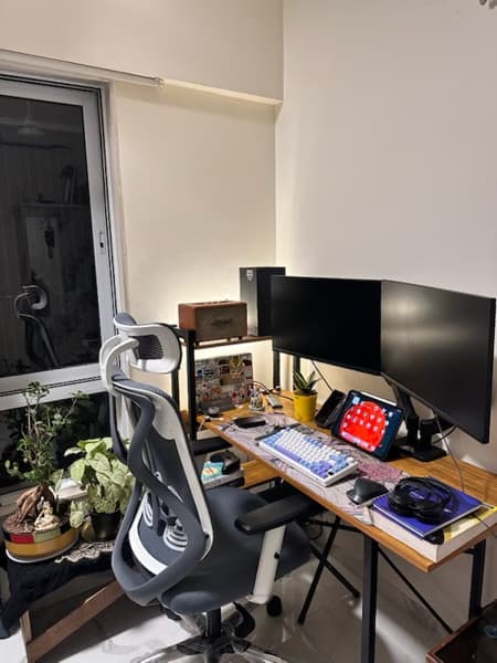 Teaching setup of Hrishabh for private tutoring 