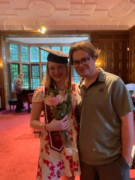 Graduation ceremony photo of Vic