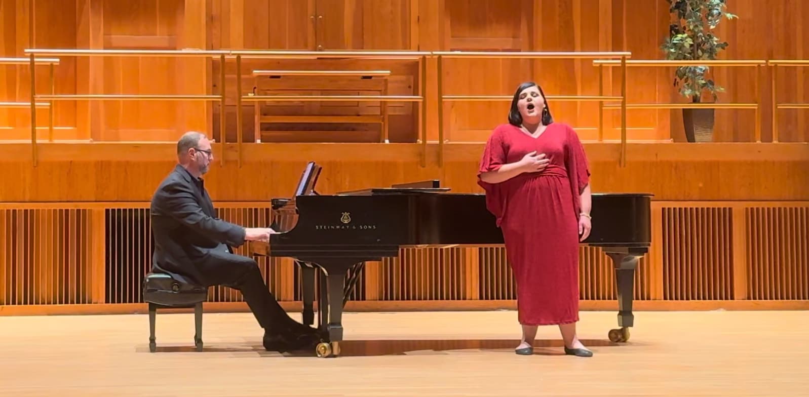 Kateenjoying a hobby outside teaching