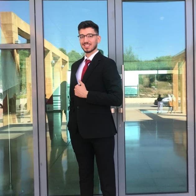 Graduation ceremony photo of Mohamad 