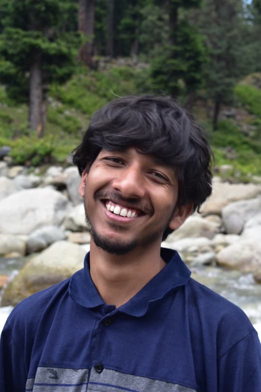 Travel snapshot of Aman during a trip 