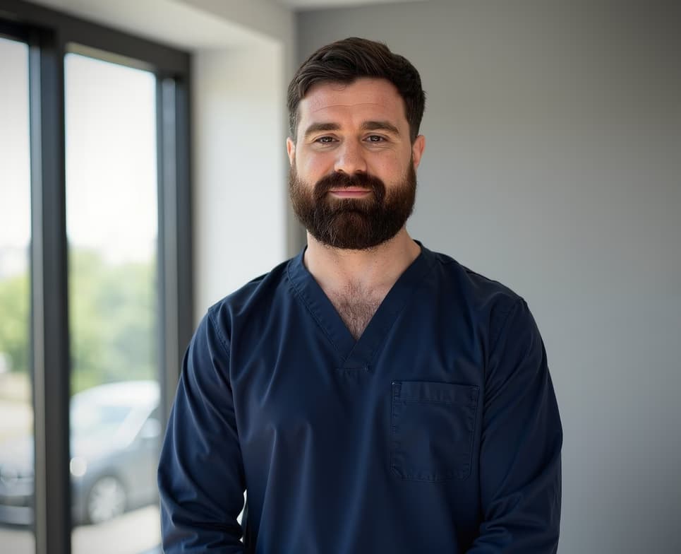 Graduation ceremony photo of Nicholas 