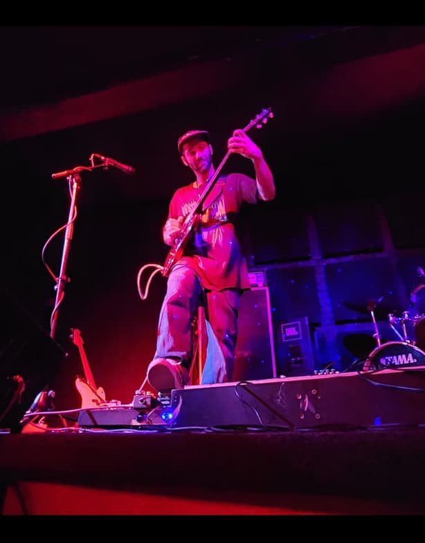 Travel snapshot of Owen during a trip 