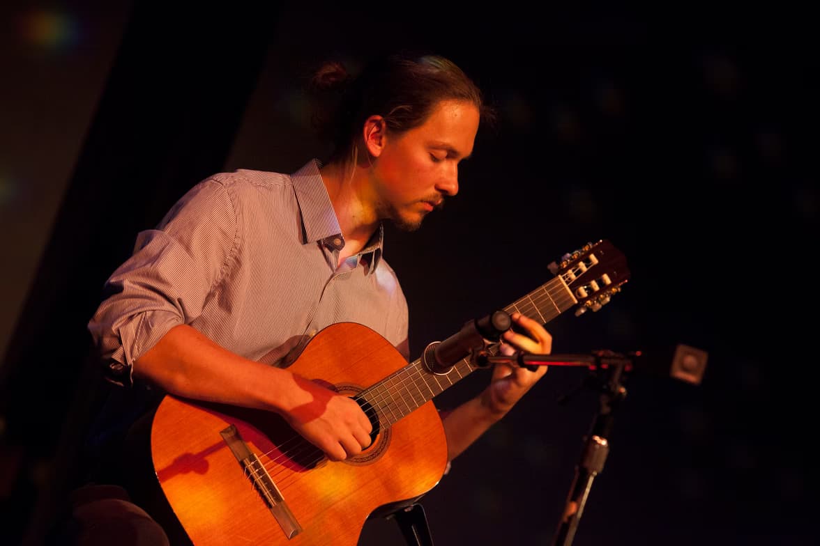 Nathanaelenjoying a hobby outside teaching 