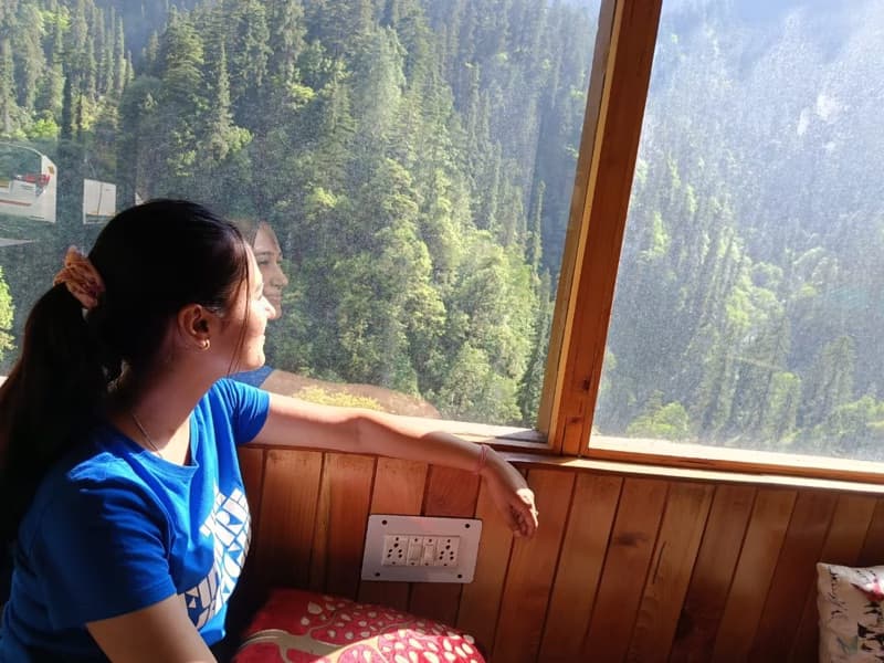 Ritikaenjoying a hobby outside teaching