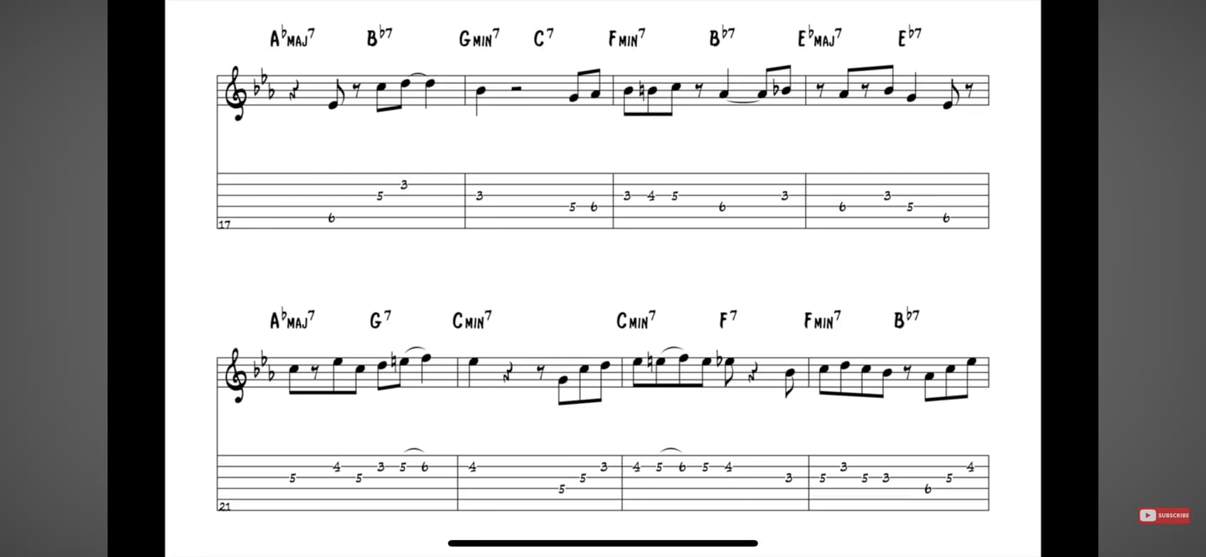 Guitar learning materials by Chase 