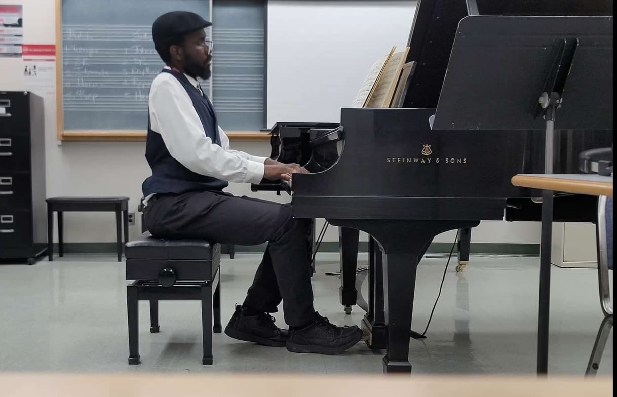 Othaenjoying a hobby outside teaching