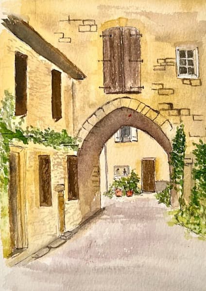 Gabienjoying a hobby outside teaching 