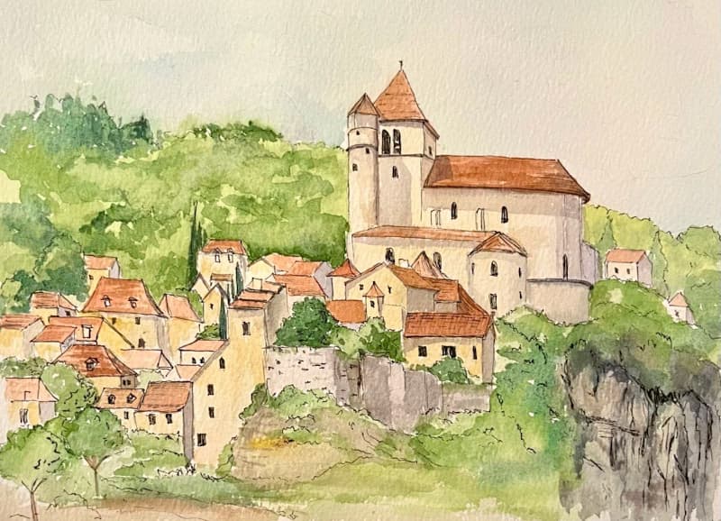 Gabienjoying a hobby outside teaching 