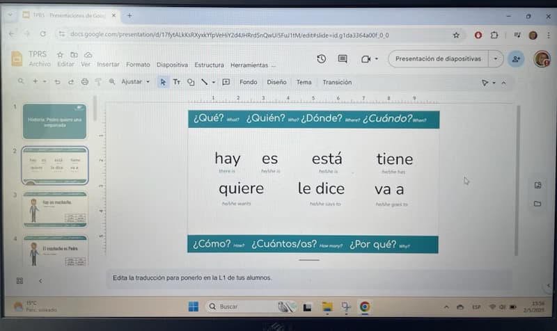 Spanish learning materials by Anareli
