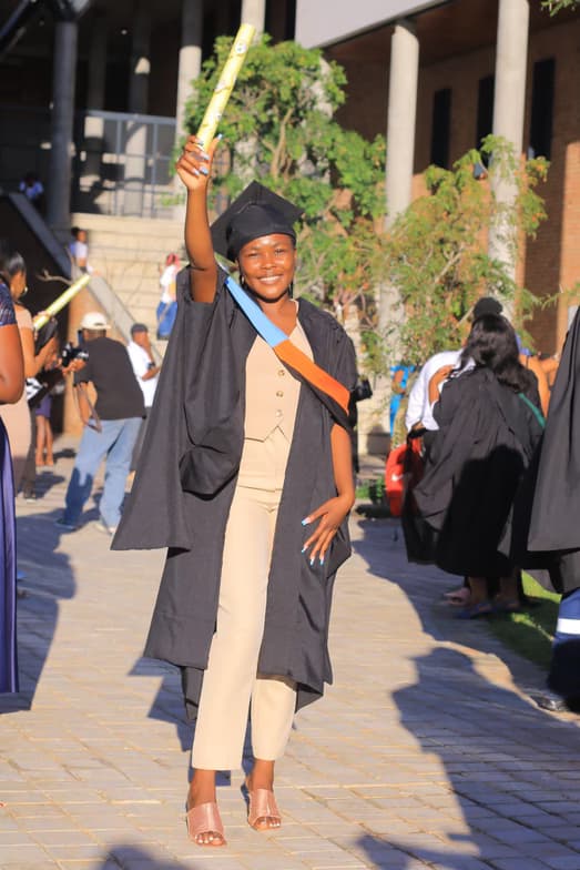 Graduation ceremony photo of Dzudzanani  