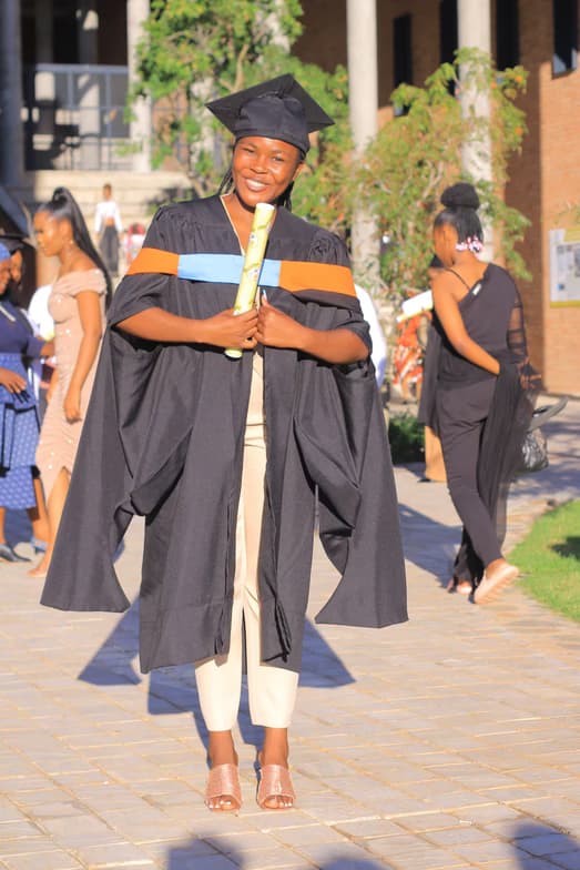 Graduation ceremony photo of Dzudzanani  