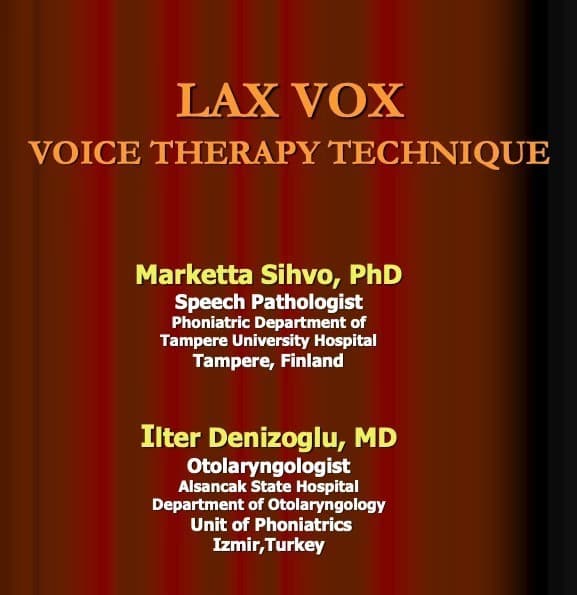 Singing learning materials by Sara