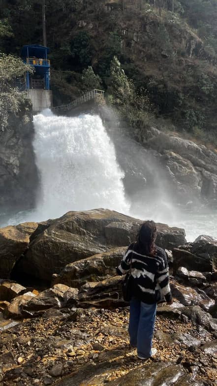 Travel snapshot of Anjali  during a trip 