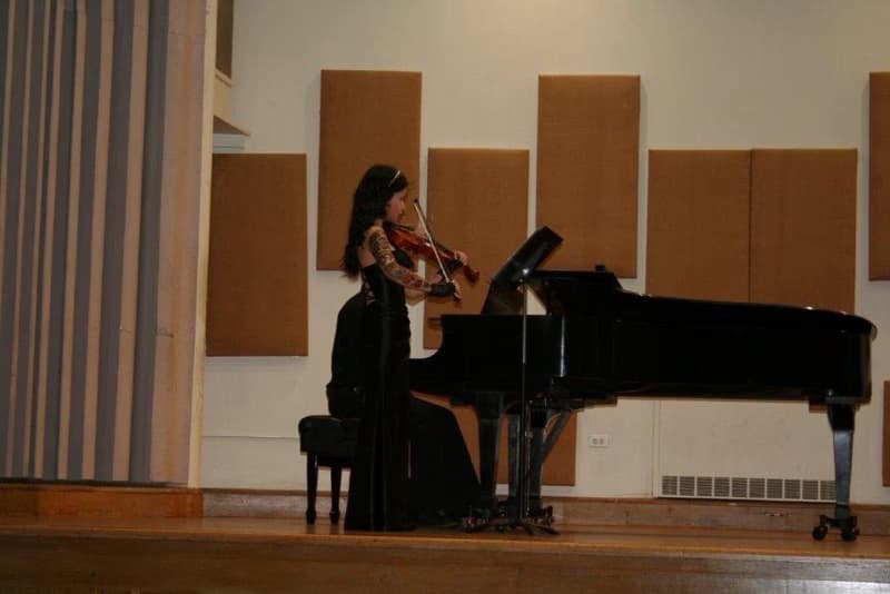 Rachelenjoying a hobby outside teaching 