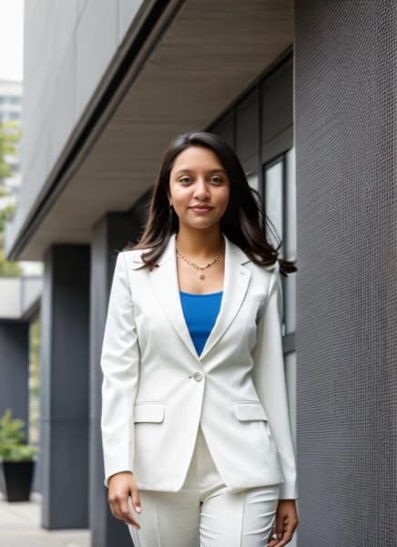 Graduation ceremony photo of Dr.Trusha 