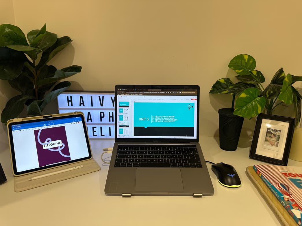 French learning materials by Laly