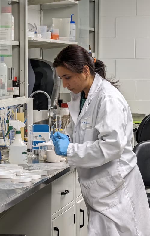 Dr. Anuradhaenjoying a hobby outside teaching 