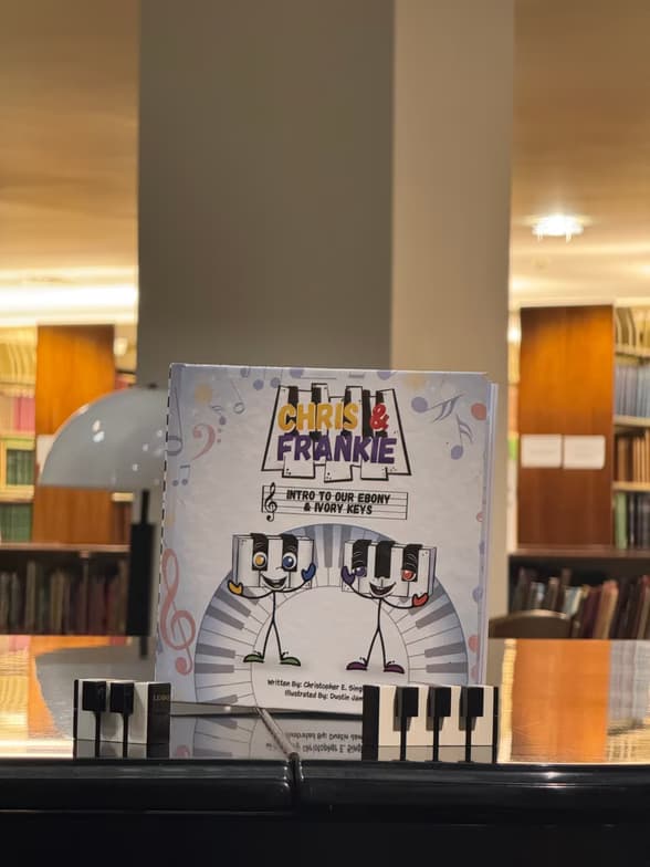 Christopherenjoying a hobby outside teaching 