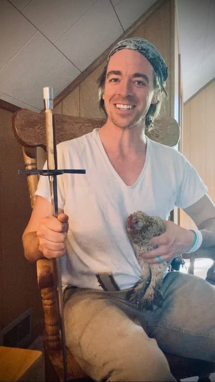 Nicholasenjoying a hobby outside teaching 