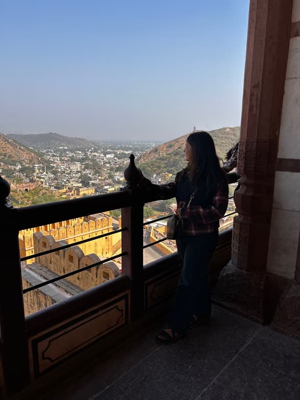 Travel snapshot of Kavita  during a trip 