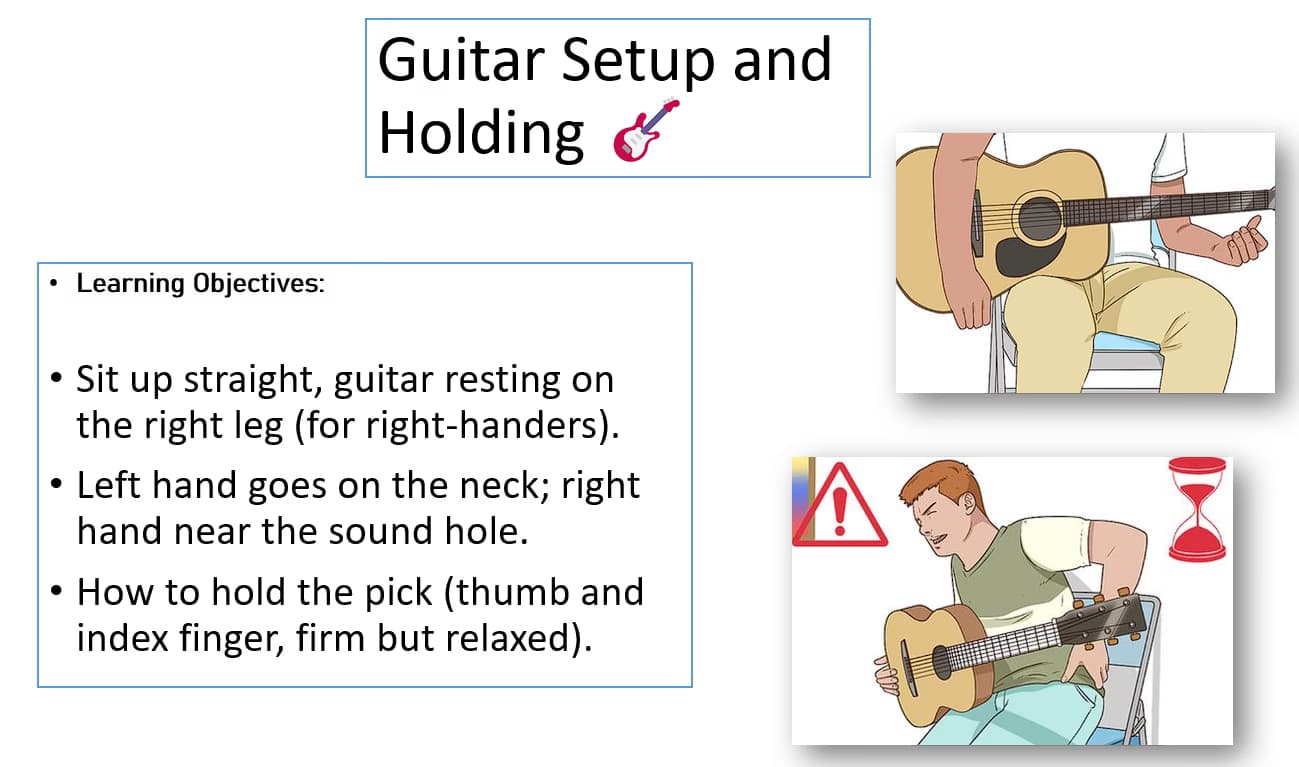 Guitar learning materials by Jesús 