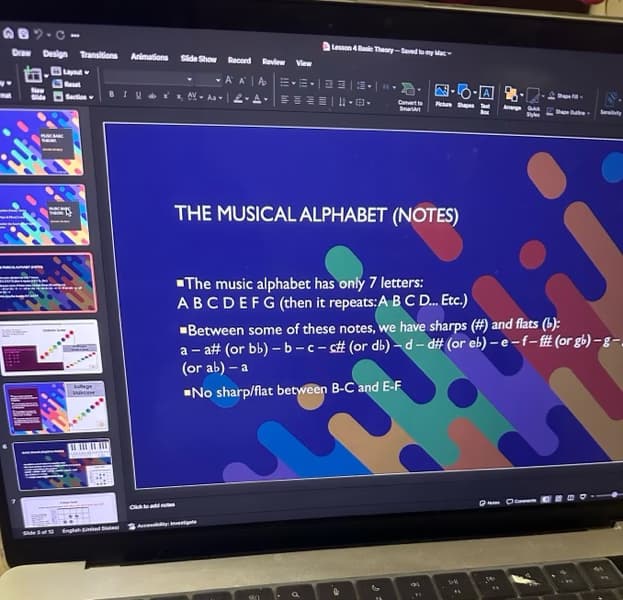 Guitar learning materials by Yiting 