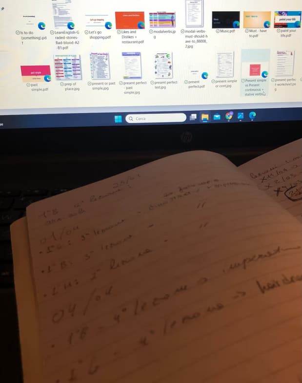 English learning materials by Morena 