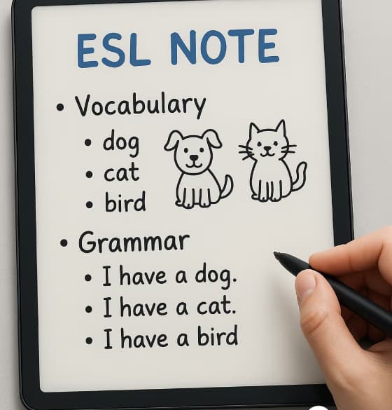 ESL learning materials by Elena 