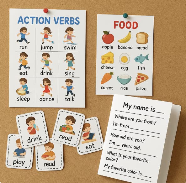 ESL learning materials by Elena 