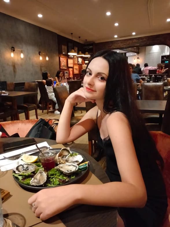 Travel snapshot of Martina during a trip 