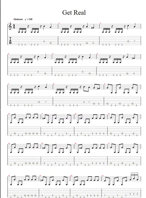 Guitar learning materials by Phil 