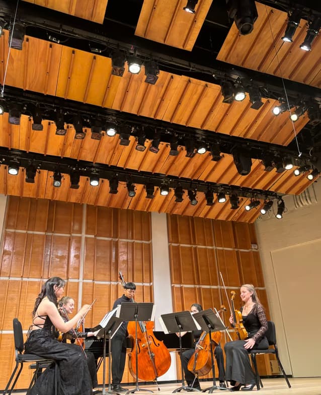 Graduation ceremony photo of Maya 