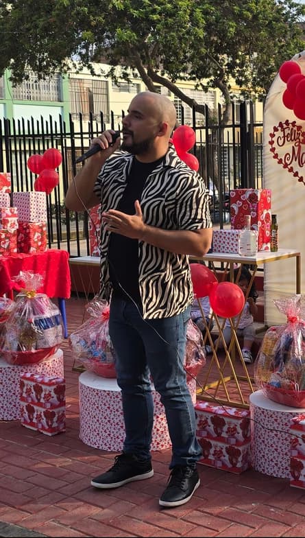 Carlenjoying a hobby outside teaching 