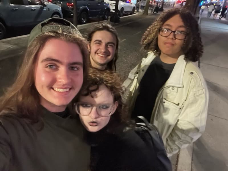 Travel snapshot of Arthur during a trip