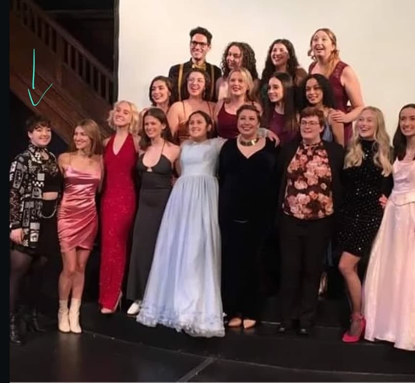 Graduation ceremony photo of Zero  