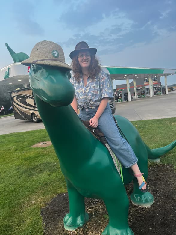 Travel snapshot of Emerson during a trip 