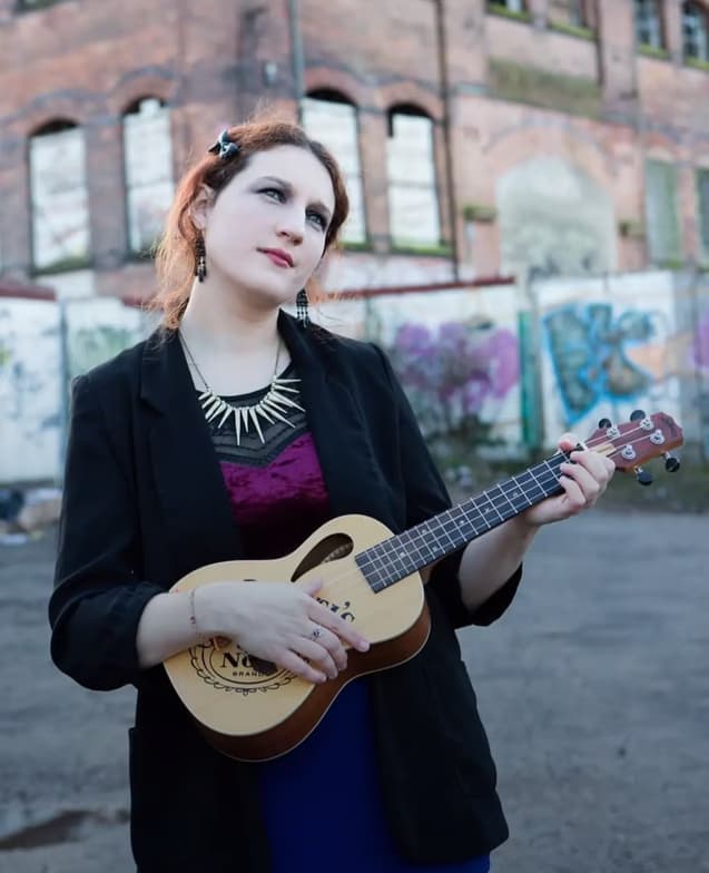 Kathyenjoying a hobby outside teaching 